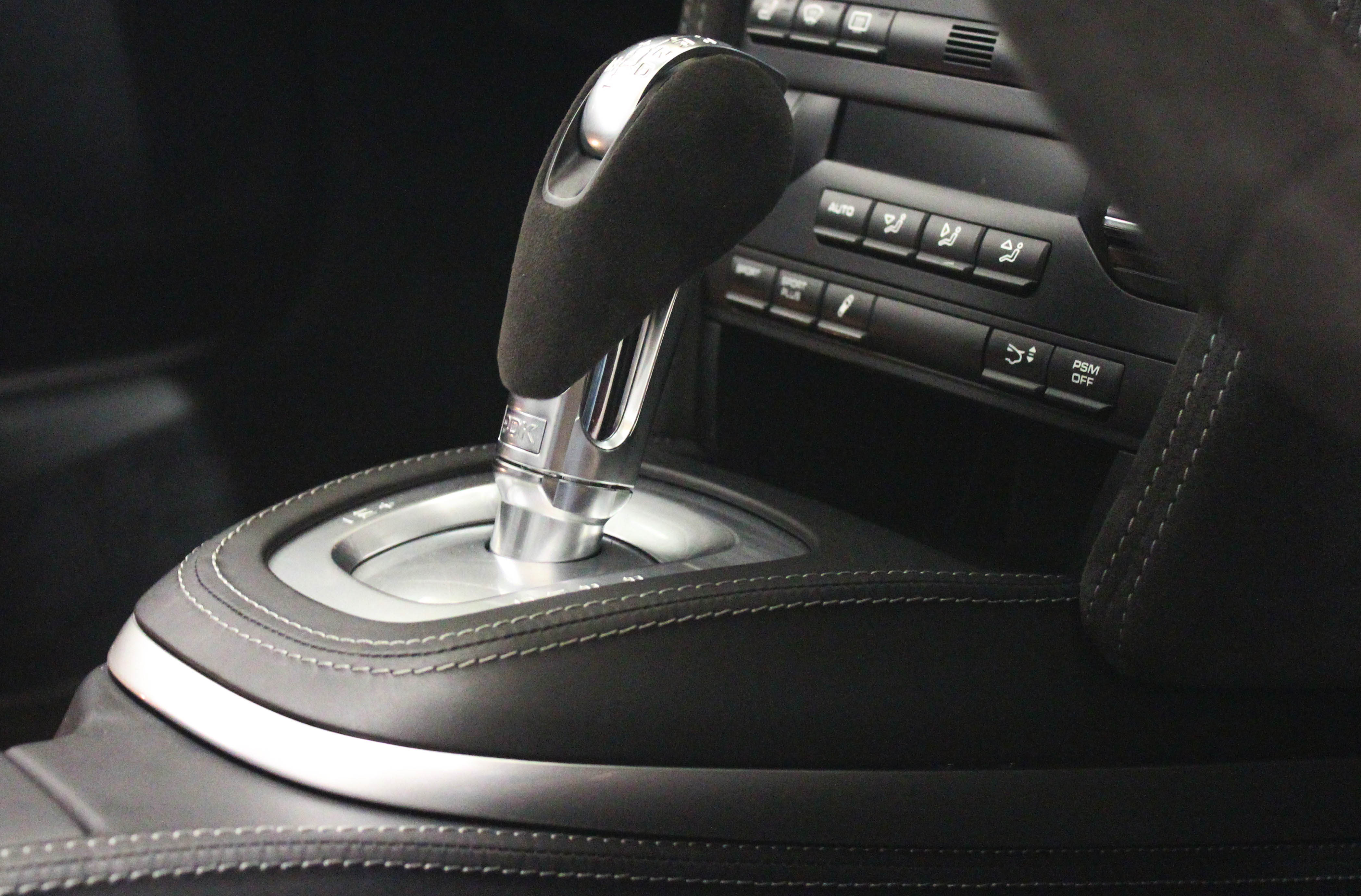 Porsche 911 997 997.2 Turbo Carrera GTS GT3 GT2 987 Cayman Boxster extended leather PDK surround black leather deviated stitching silver grey